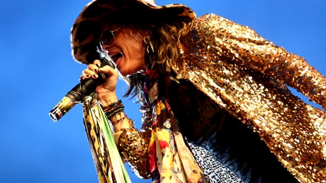 Legendarii Aerosmith pe scena de la Bucureşti - două ore de spectacol complex - FOTO