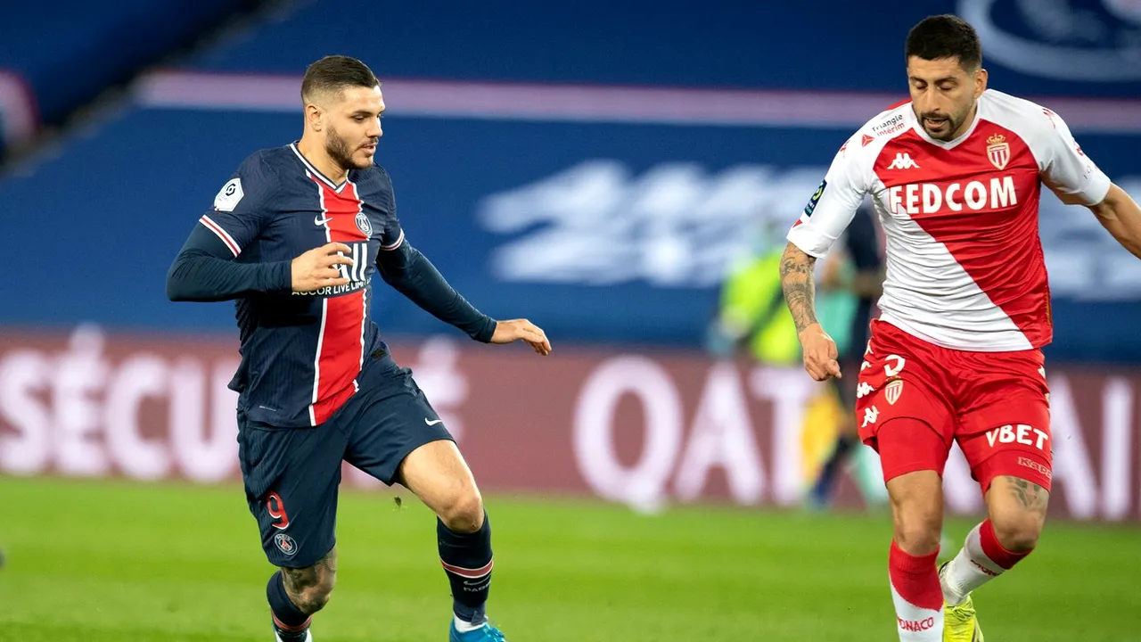 Surpriza weekend-ului: AS Monaco a surclasat stelele de la PSG, chiar pe Parc des Princes