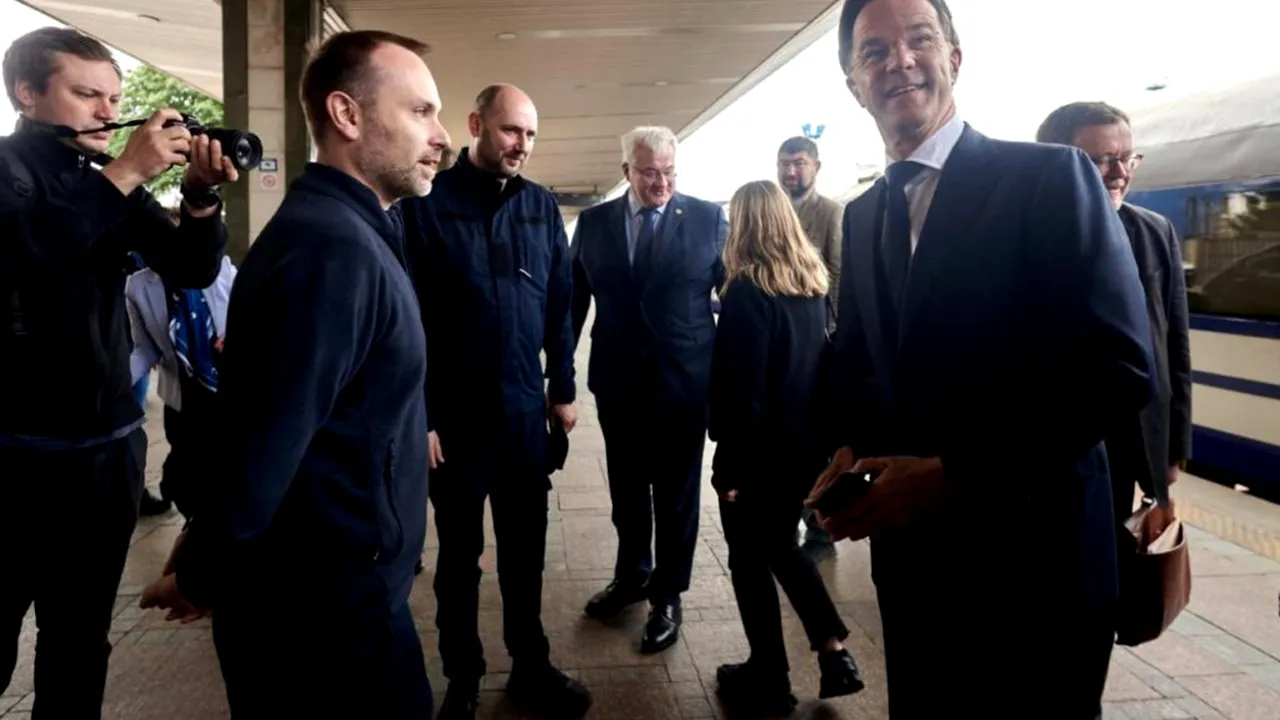 Mark Rutte a ajuns la Kiev într-o vizită neanunțată. NATO își reafirmă sprijinul pentru Ucraina după atacurile rusești