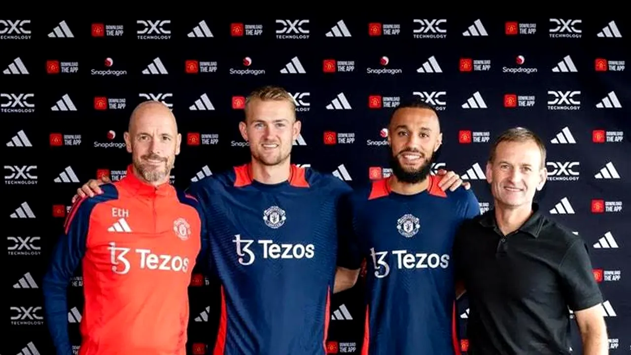 Man United a semnat cu De Ligt şi Mazraoui de la Bayern Munchen, doi foşti elevi ai lui Ten Hag