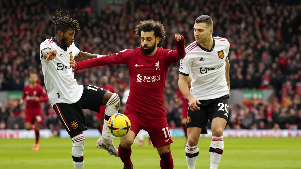 Mohamed Salah a intrat în istoria lui Liverpool cu dubla din derby-ul cu Manchester United