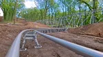 Instalație de bob, unică în România. Traseele de mare viteză sunt printre copaci și prin tuneluri