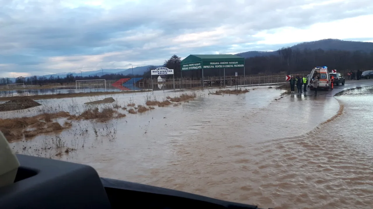 Pericol de inundaţii în nordul ţării