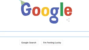 GOOGLE sărbătoreşte 16 ani de la înfiinţare printr-un logo special