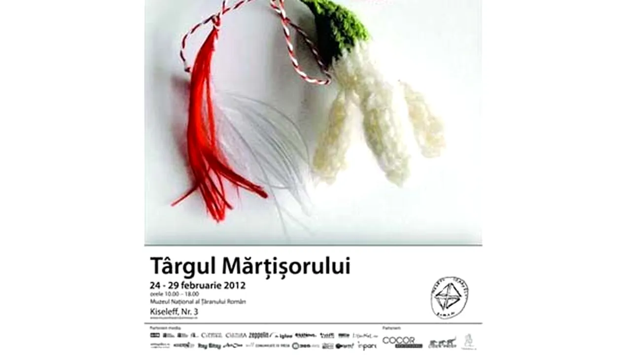 Târgul Mărţişorului, la Muzeul Ţăranului Român din Capitală
