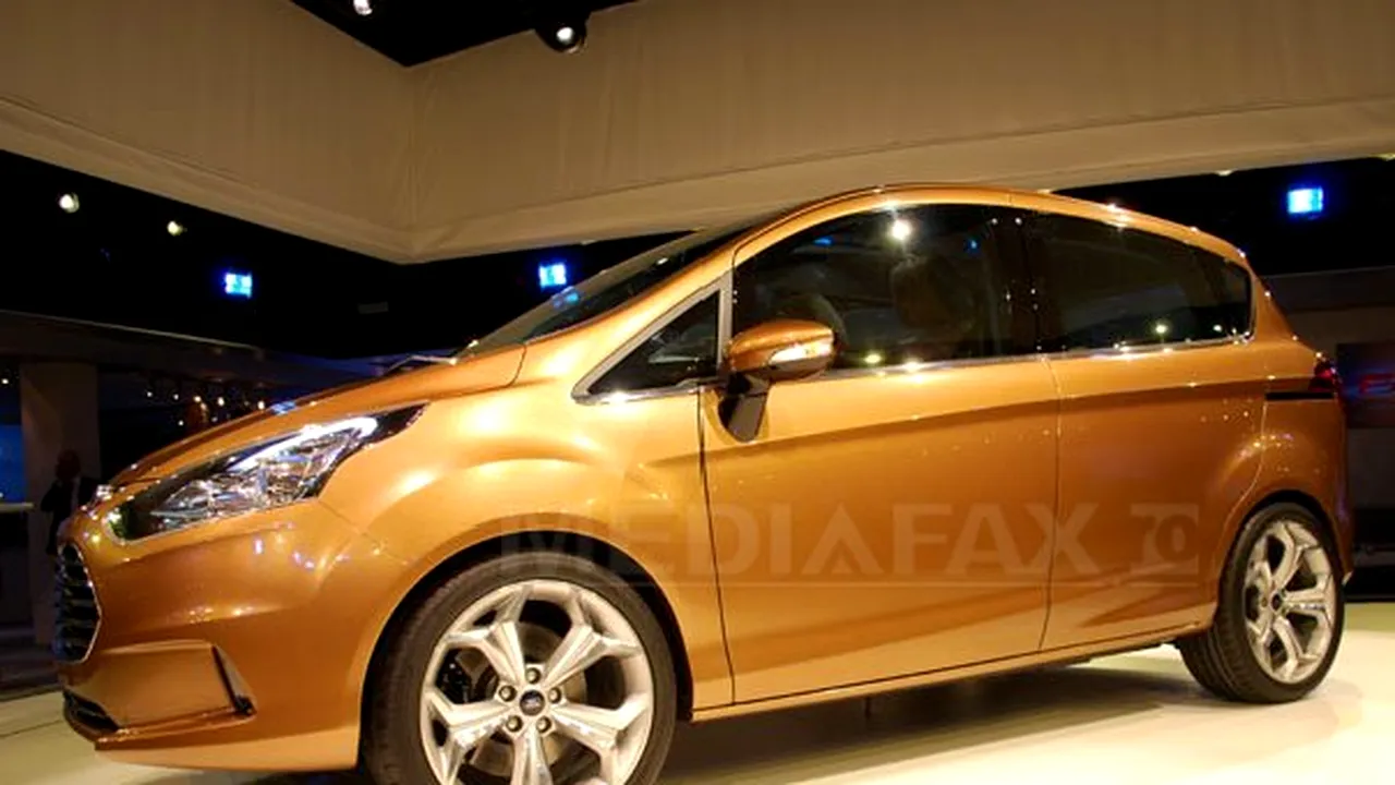 Ford va produce în acest an la Craiova 60.000 de unităţi B-Max