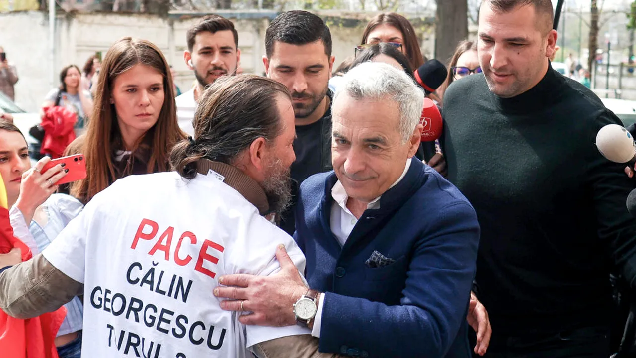 Călin Georgescu visited the police on Wednesday to sign a judicial control agreement
