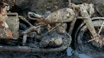 Motocicletă din al Doilea Război Mondial, găsită în Dunăre la Budapesta