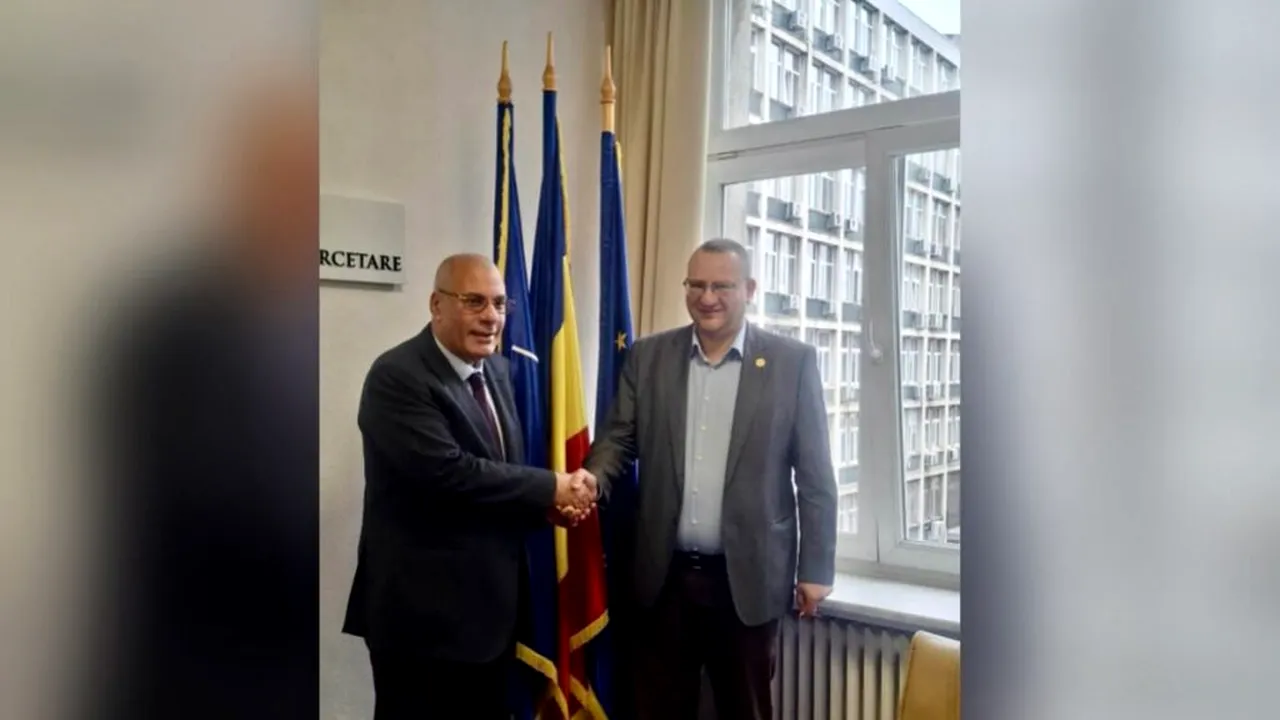 Ambasadorul Republicii Arabe Egipt în România, discuții cu ANC pentru extinderea cooperării în cercetare și inovare