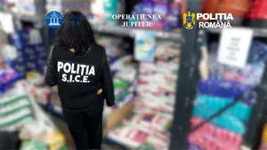 Suceava: Tone de detergent, haine și jucării contrafăcute, confiscate de polițiști în cadrul Operațiunii Jupiter
