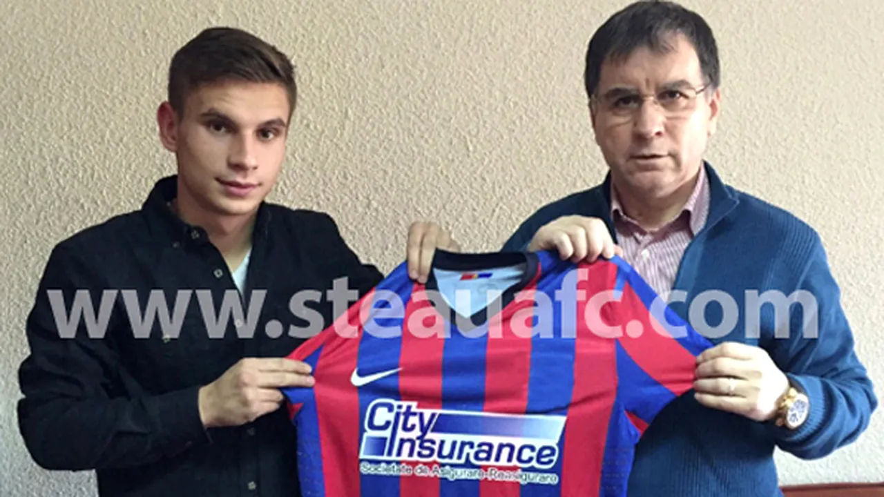 Enceanu a semnat pe doi ani cu Steaua: Acest transfer este un vis împlinit