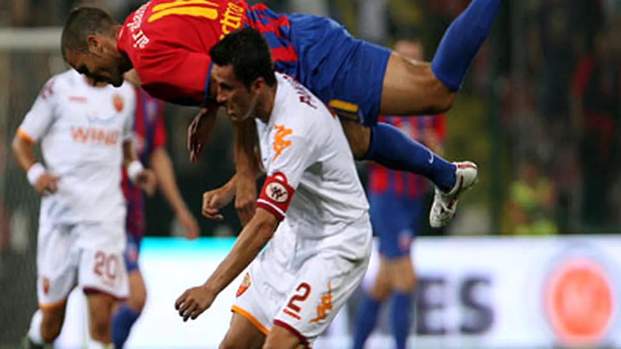Steaua a învins AS Roma