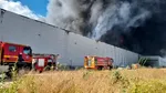 Incendiu la un parc logistic pe A1: mesaj Ro-Alert pentru mai multe localități