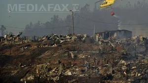 Incendiul din oraşul chilian Valparaiso este 