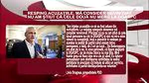 DECLARAŢIA ZILEI | Dragnea: Resping acuzaţiile. Mă consider nevinovat. Nu am ştiut că cele două nu merg la DGASPC