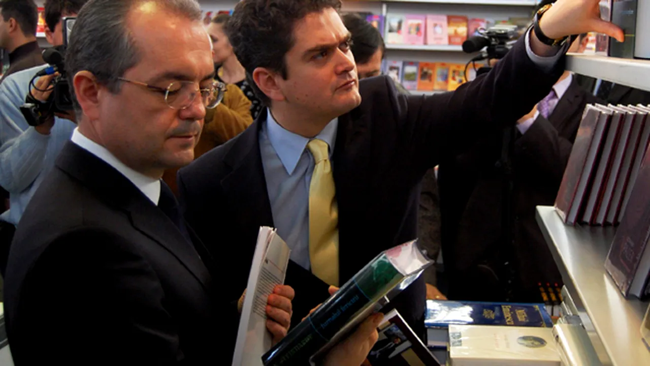 Boc şi-a cheltuit toţi banii la Târgul de carte Gaudeamus