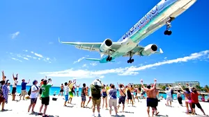 O femeie a murit după ce a fost doborâtă de jetul de aer al unui avion ce ateriza pe aeroportul Sint Maarten din Marea Caraibilor
