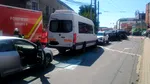 Plan Roșu de intervenție la Mediaș după un accident între un autobuz și mai multe mașini