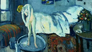 O pictură ascunsă a fost descoperită sub stratul de vopsea al tabloului 