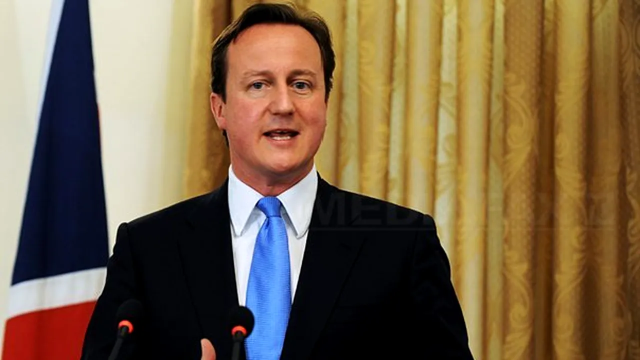 Cameron: Londra va prezenta un proiect de rezoluţie ONU pentru protejarea civililor 