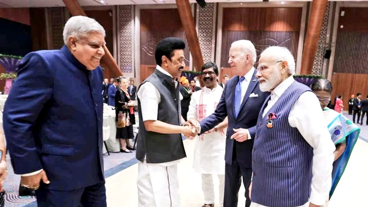 Moment aparte la Summitul G20 din India. Joe Biden s-a întâlnit cu Stalin