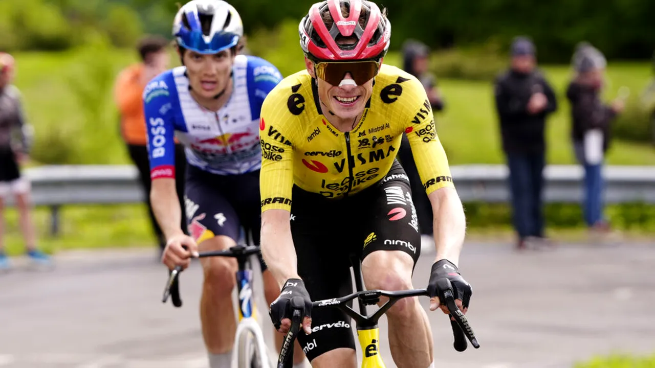 Jonas Vingegaard câștigă etapa a 14-a în solitar și preia tricoul roz în Giro