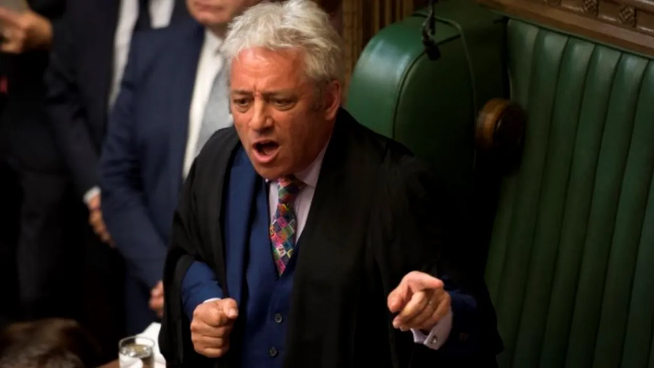 John Bercow, preşedintele Camerei Comunelor, a anunţat că va demisiona, dacă Boris Johnson obţine convocarea de alegeri anticipate | VIDEO