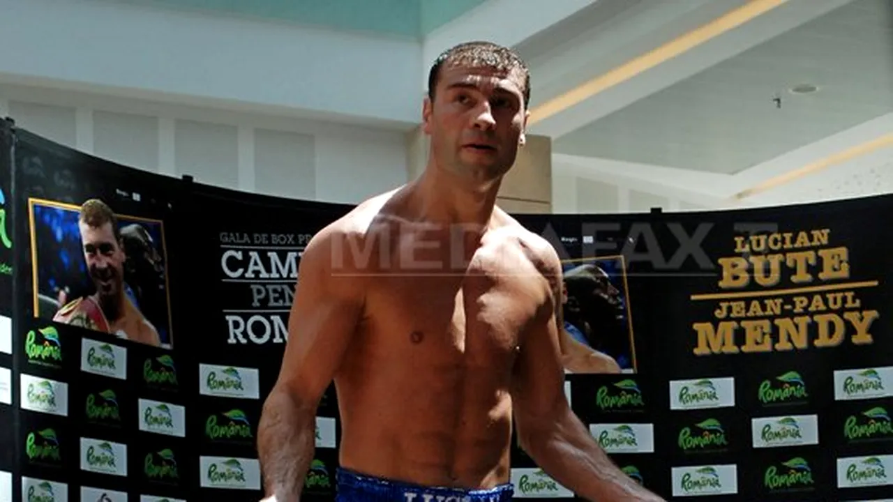 INTERVIU - Lucian Bute: Sper să câştig şi să disput cu fruntea sus revanşa cu Froch