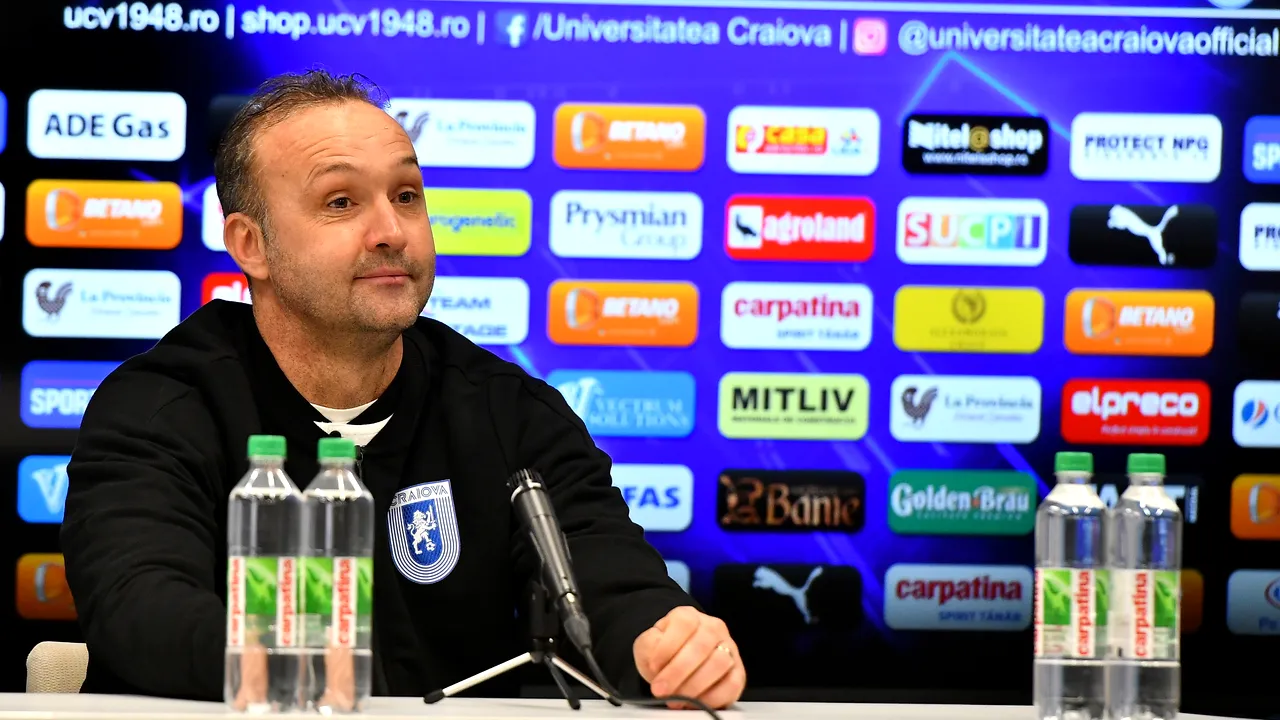 Corneliu Papură nu mai este antrenor al Universităţii Craiova