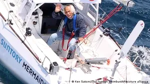 Vârsta e doar un număr. Un japonez în vârstă de 83 de ani a traversat singur cel mai mare ocean din lume 