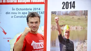 Înotătorul Avram Iancu traversează Canalul Mînecii pentru campania ”Cuminţenia Pământului”- Interviu