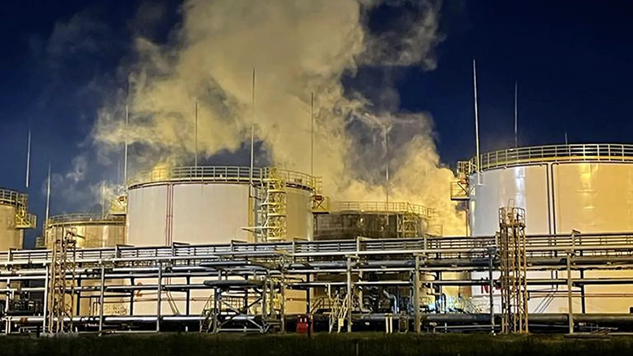 Preţul petrolului a crescut după ce Ucraina a atacat o rafinărie din Rusia