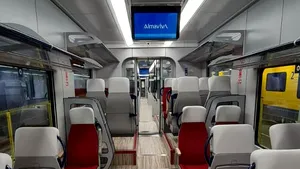 Primul tren electric Alstom va circula de miercuri pe ruta Bucureşti-Braşov