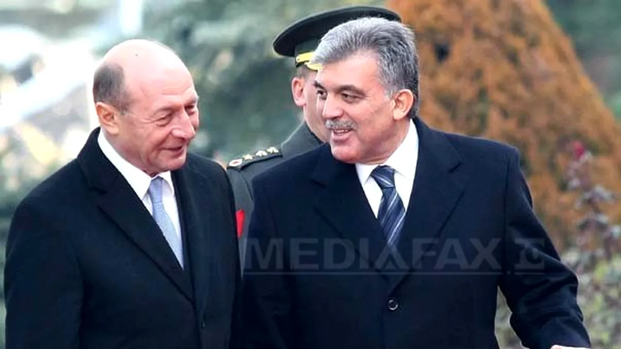 Băsescu: România este un susţinător fără rezerve al accesului Turciei în UE