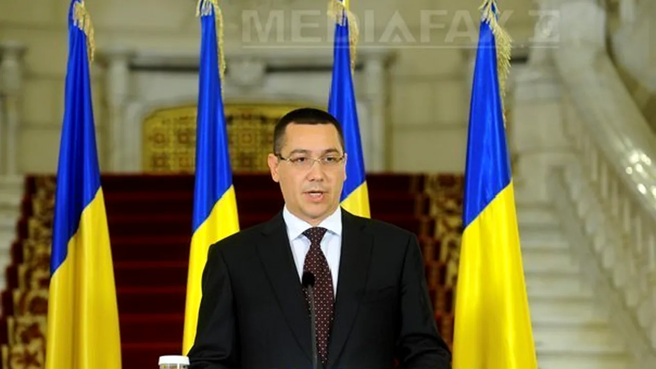 Victor Ponta: Lista miniştrilor va fi făcută publică în 1 mai
