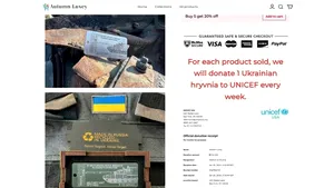 Înşelătorie pe Internet: brelocuri metalice realizate din tancuri ruseşti distruse
