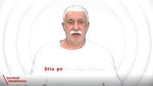 Adrian Sârbu: Avem misiunea să apărăm Democraţia în România. Pentru că am trăit în Comunism. Dictatură. Ceauşescu!
