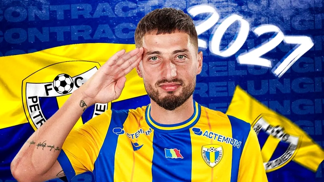 Gicu Grozav şi-a prelungit până în 2027 contractul cu Petrolul Ploieşti
