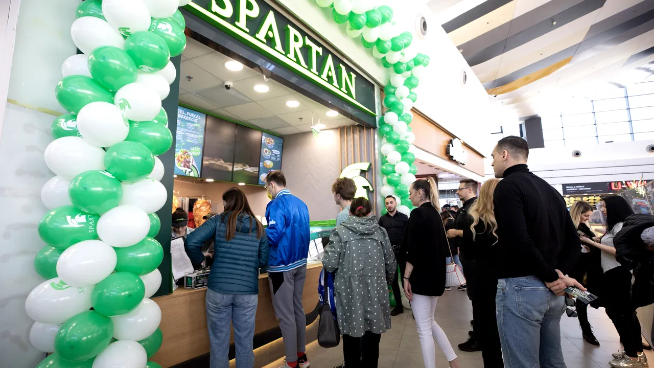 Spartan a ajuns la peste 70 de restaurante în toată ţara