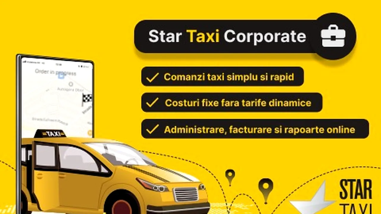Star Taxi a lansat serviciul Business Corporate dedicat Companiilor