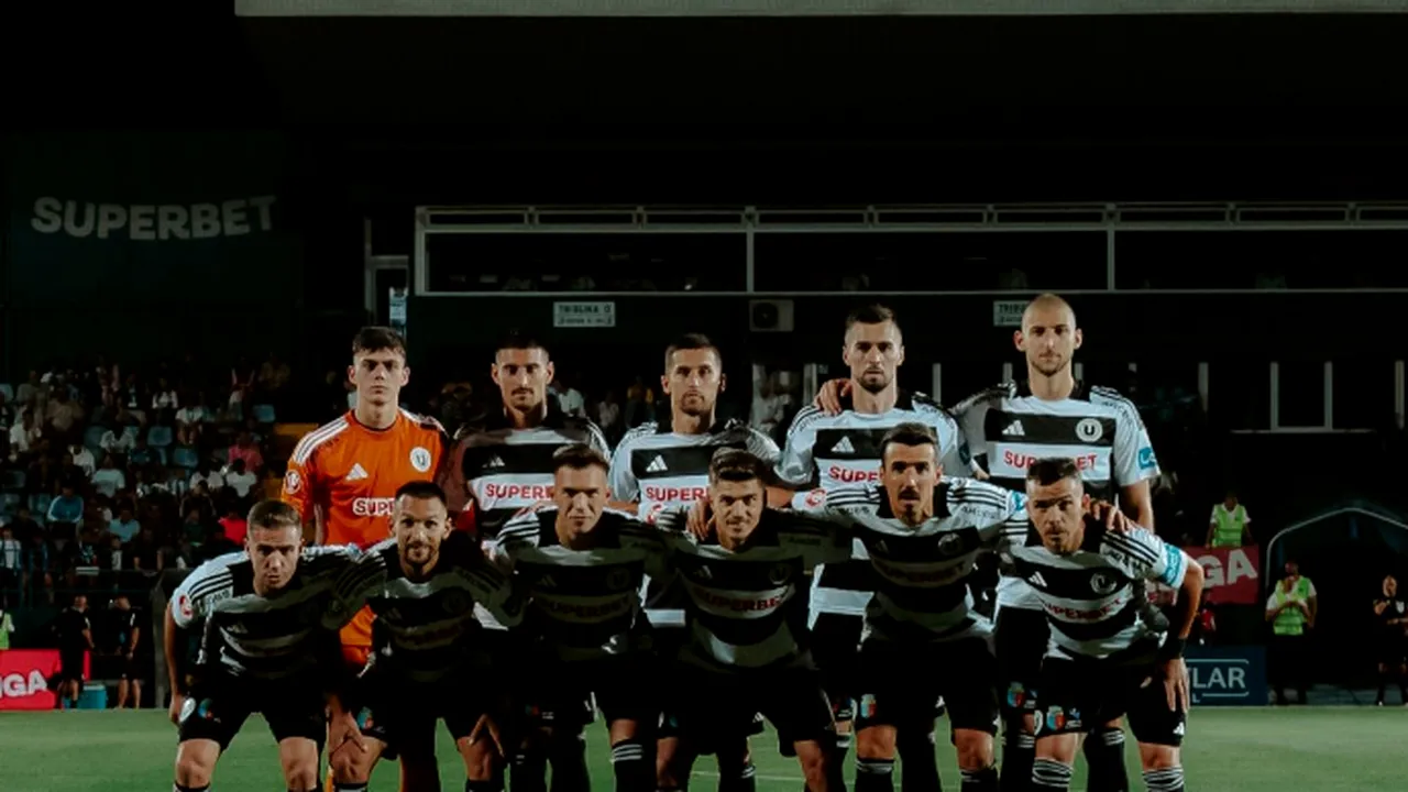 Superliga: U Cluj, cu un jucător în minus, a învins pe Farul Constanța, în ultimul meci al etapei 6