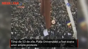 Astăzi se împlinesc 30 de ani de la fenomenul ”Golaniada” din Piaţa Universităţii 