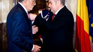 Ion Ţiriac a primit placheta de onoare a MAI - FOTO