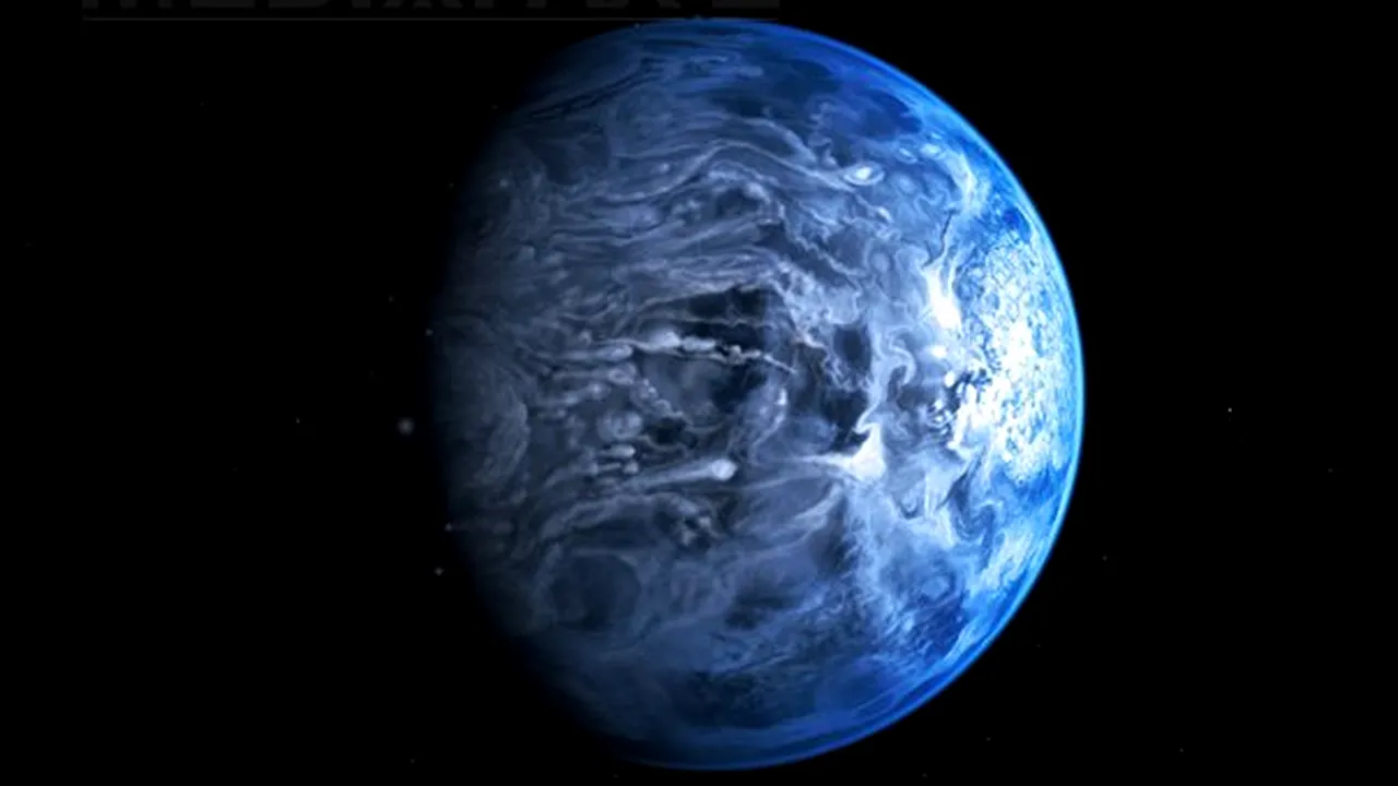 PREMIERĂ ASTRONOMICĂ: A fost descoperită o exoplanetă albastră, ca Terra