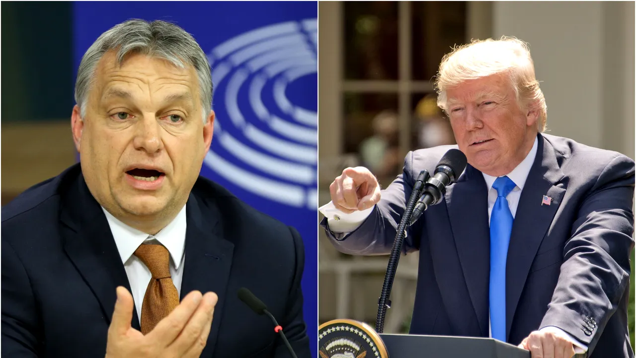 Donald Trump, cuvinte de laudă la adresa lui Viktor Orban: 