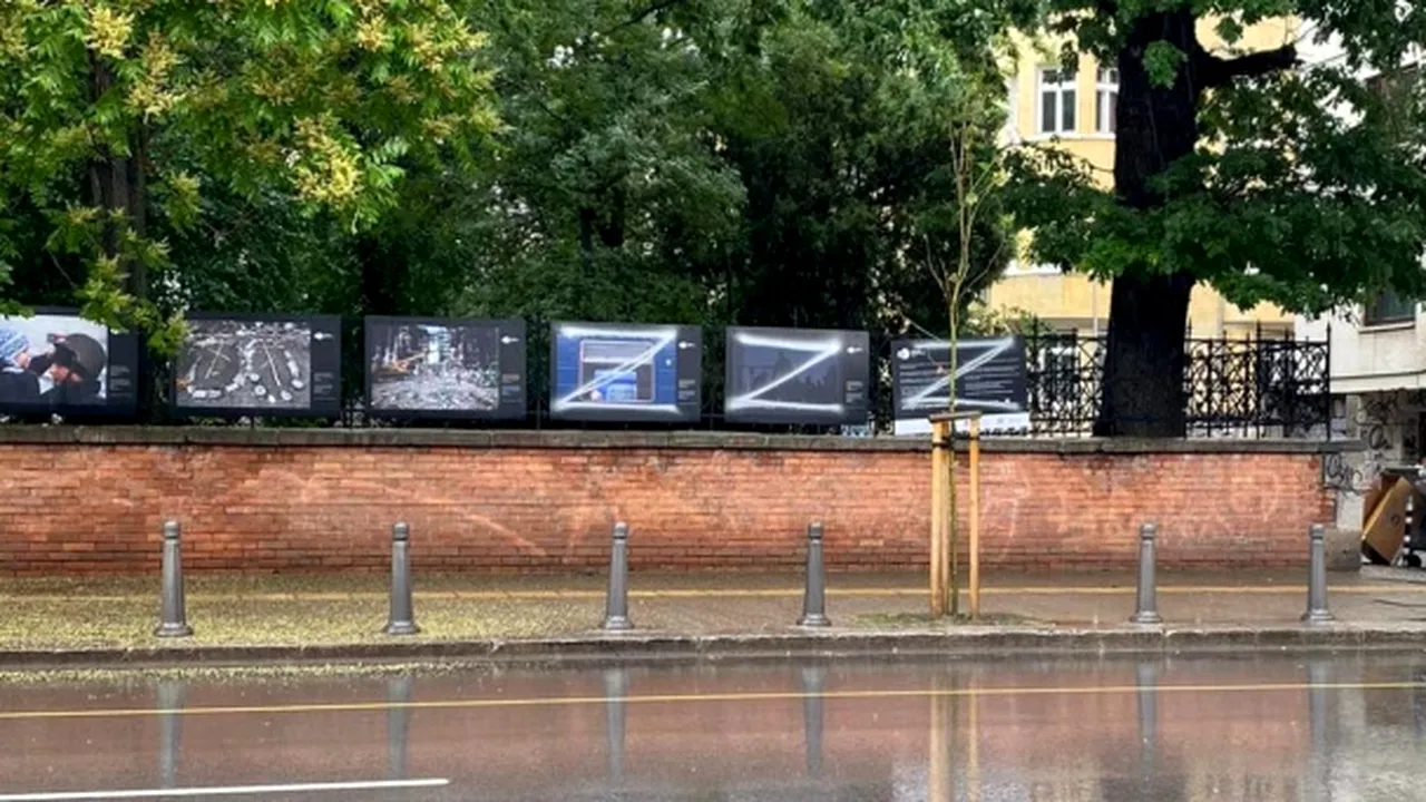 Bulgaria: O expoziţie despre războiul din Ucraina a fost vandalizată la Sofia
