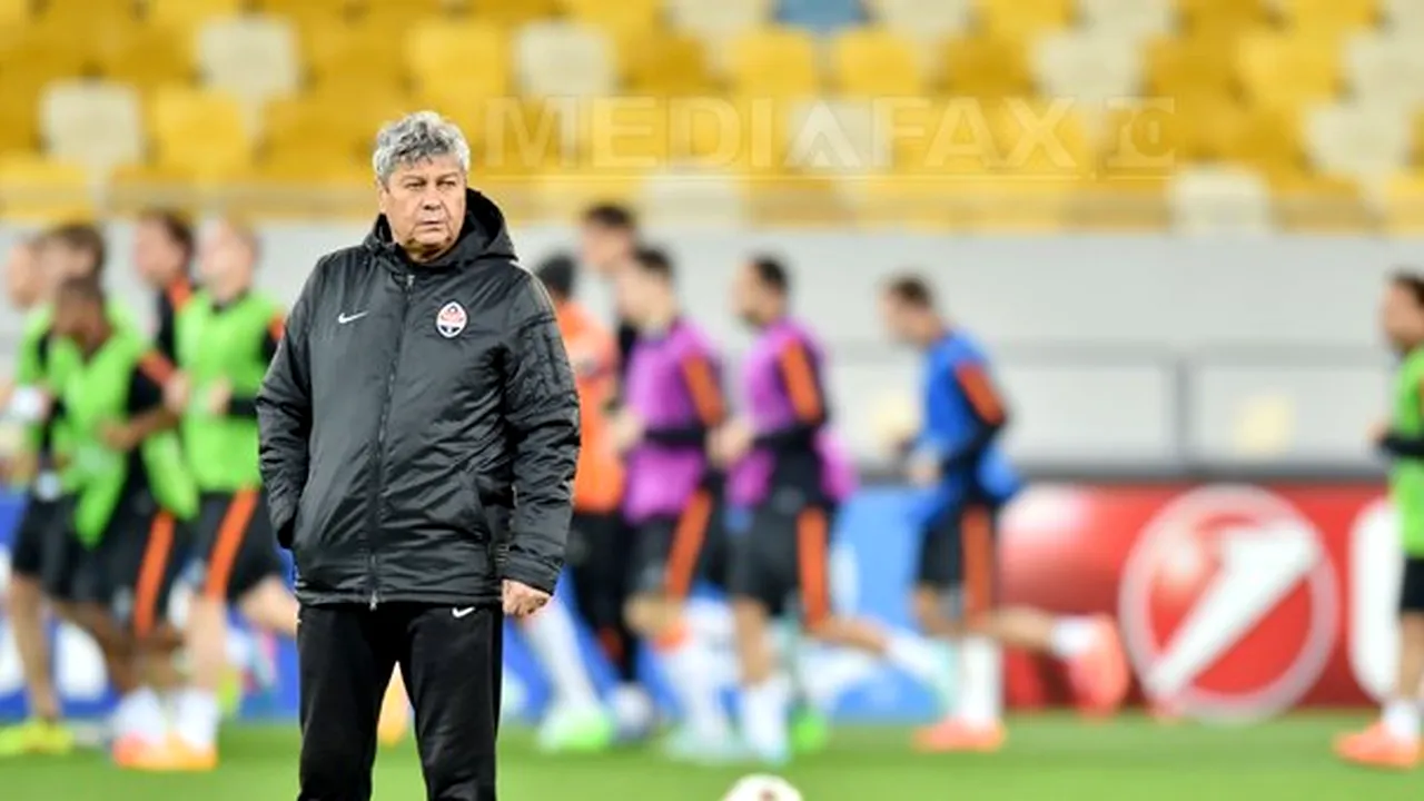 Mircea Lucescu: Este ultimul an la Şahtior Doneţk