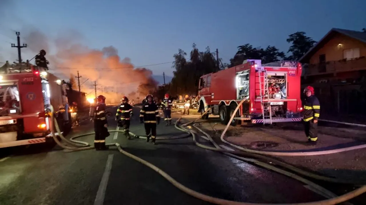 Ministerul Sănătăţii: Şapte răniţi, dintre care patru în stare critică, şi un deces după explozia de la Crevedia
