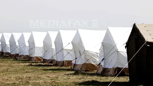 Cea de-a doua tabără pentru refugiaţi, amenajată la Moraviţa, unde pot fi adăpostite 500 de persoane - FOTO
