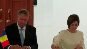 Iohannis despre angajamentul semnat sâmbătă cu Republica Moldova: Rămâne obligatoriu 